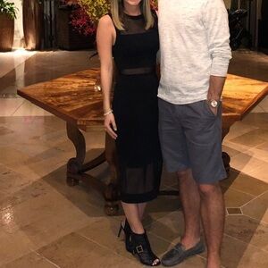 Alice + Olivia black dress